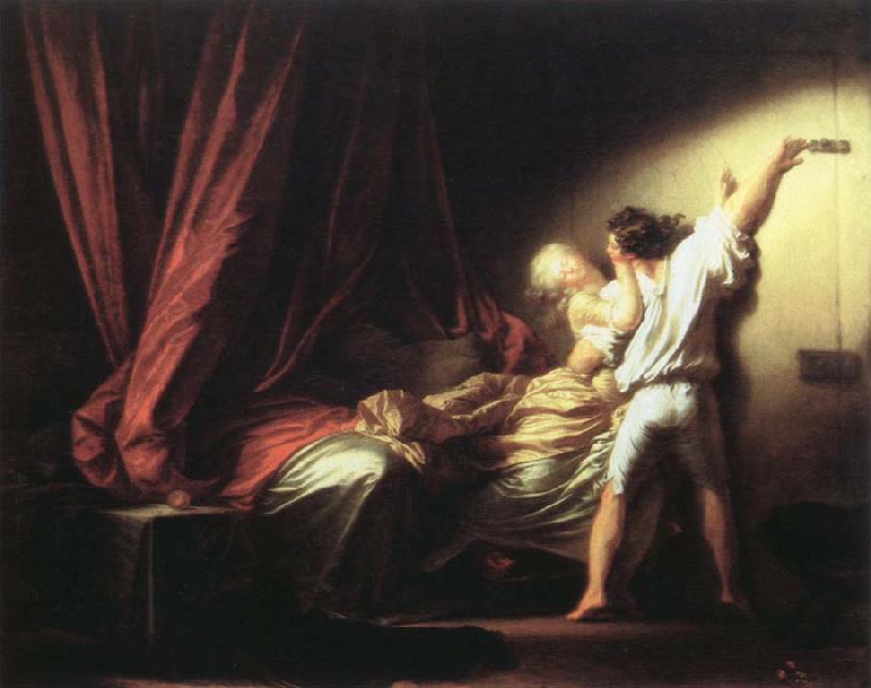 Jean-Honore Fragonard the bolt oil painting image